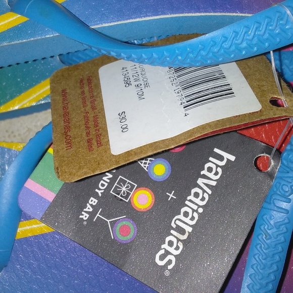 Dylan's Candy Bar Havianas 41-42 NWT - Picture 3 of 3